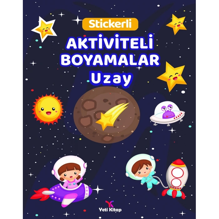 Aktiviteli Boyamalar - Uzay