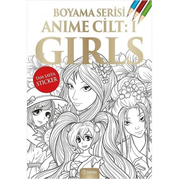 Anime Boyama Cilt 1 - Girls