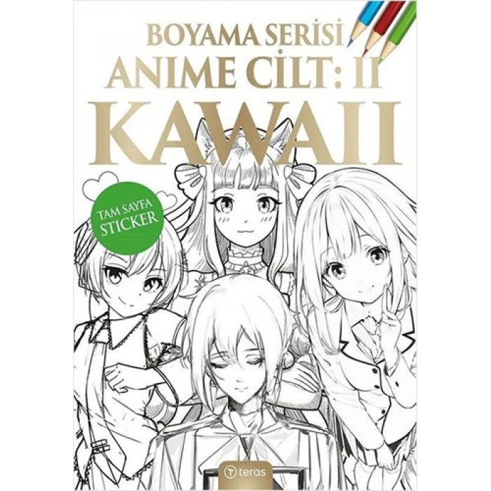 Anime Boyama Cilt 2 - Kawaii