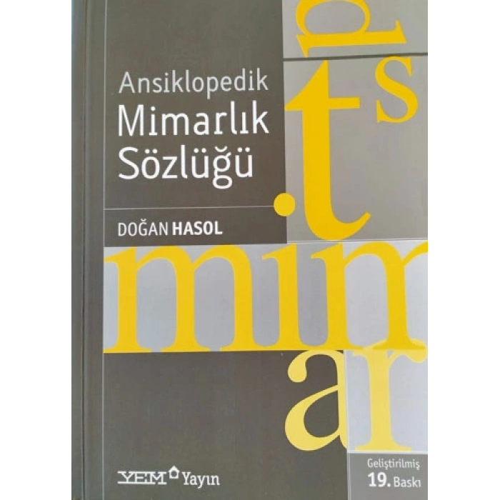 Ansiklopedik Mimarlık Sözlüğü