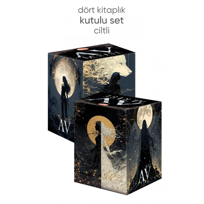 Av Serisi Kutulu Set - 4 Kitap Takım (Ciltli)