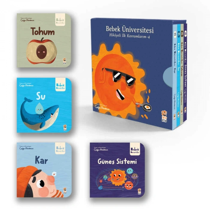 Bebek Üniversitesi 4 Seti - 4 Kitap Takım