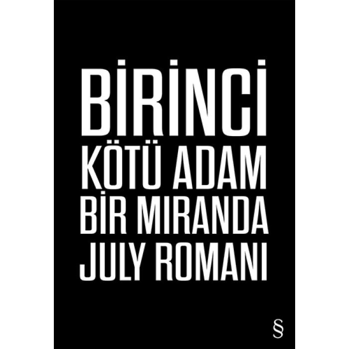 Birinci Kötü Adam