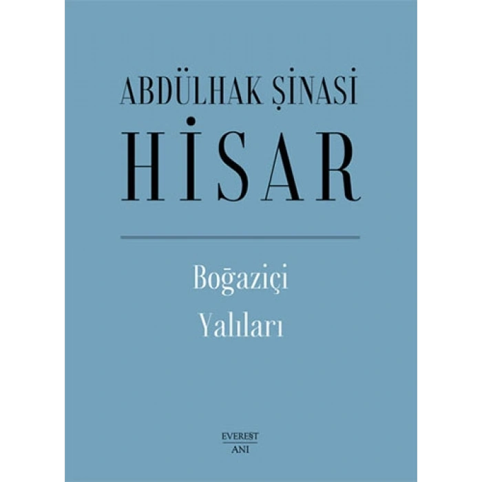 Boğaziçi  Yalıları (Ciltli)