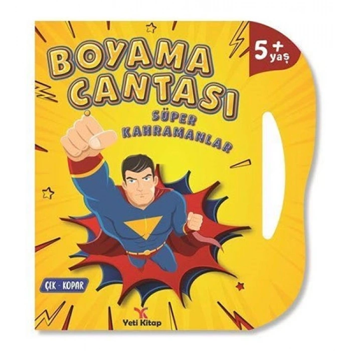 Boyama Çantası - Süper Kahramanlar