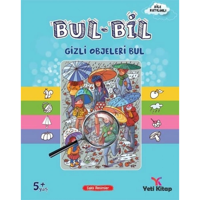 Bul - Bil Serisi Gizli Objeleri Bul - 5+ Yaş