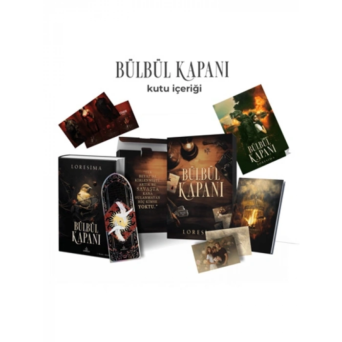 Bülbül Kapanı 1 - Hediyeli Özel Kutu (Ciltli)