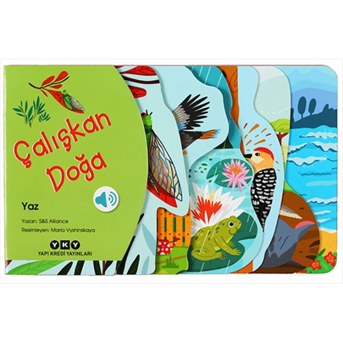 Çalışkan Doğa - Yaz (Ciltli)