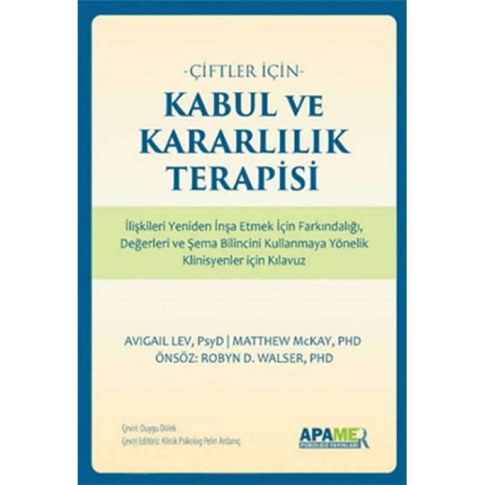 Çiftler İçin Kabul ve Kararlılık Terapisi