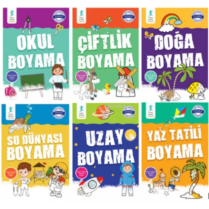 Çocuk Gelişimi Türkçe İngilizce - Boyama Seti