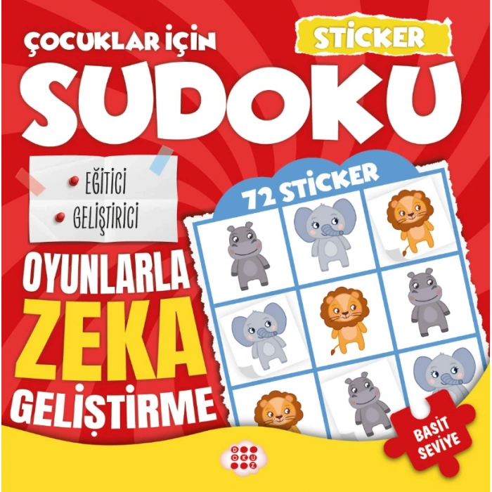 Çocuklar İçin Sudoku - Basit Seviye 1