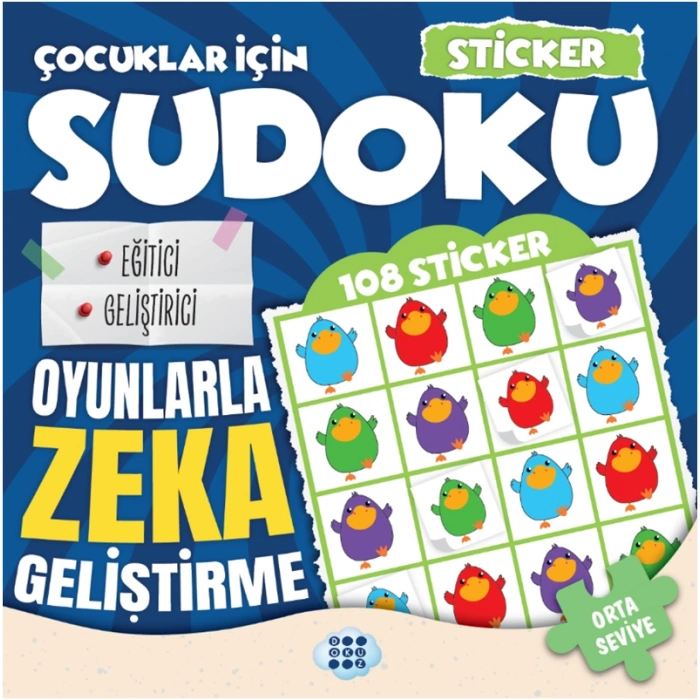 Çocuklar İçin Sudoku Orta Seviye 3