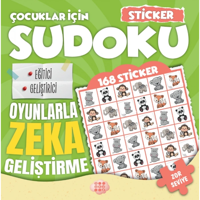 Çocuklar İçin Sudoku - Zor Seviye 2