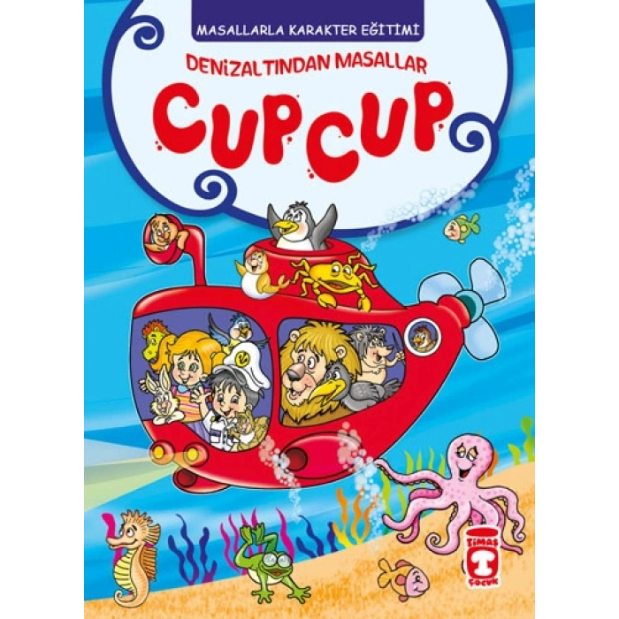 Deniz Altından Masallar Cupcup (Ciltli)