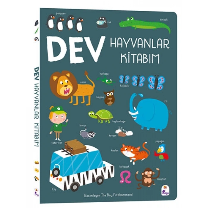 Dev Hayvanlar Kitabım (Ciltli)
