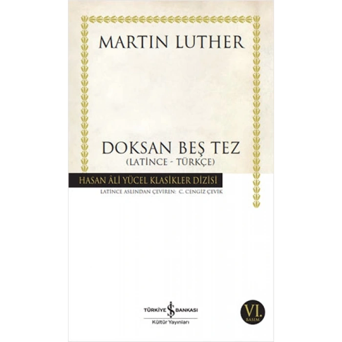 Doksan Beş Tez (Latince - Türkçe)