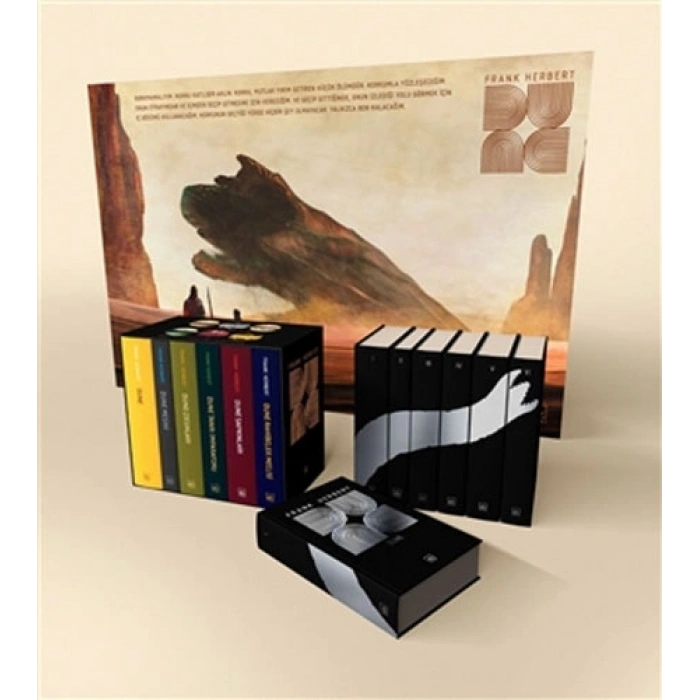 Dune Kutu Set (6 Kitap Takım) (Ciltli)