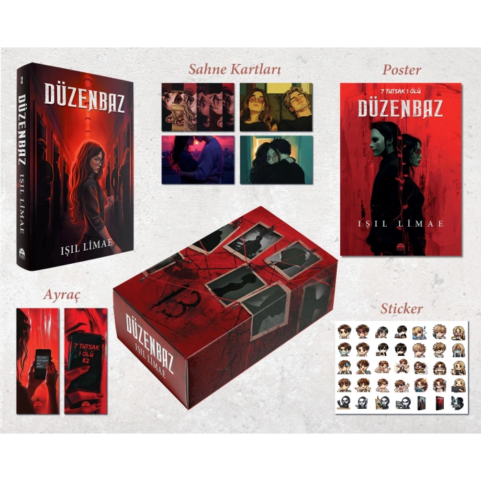 Düzenbaz - 7 Tutsak 1 Ölü (Ciltli - Kutulu)