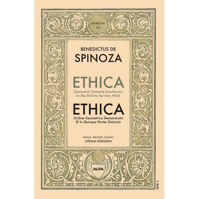 Ethica (Latince - Türkçe) (Ciltli)