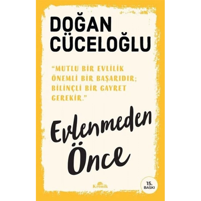 Evlenmeden Önce