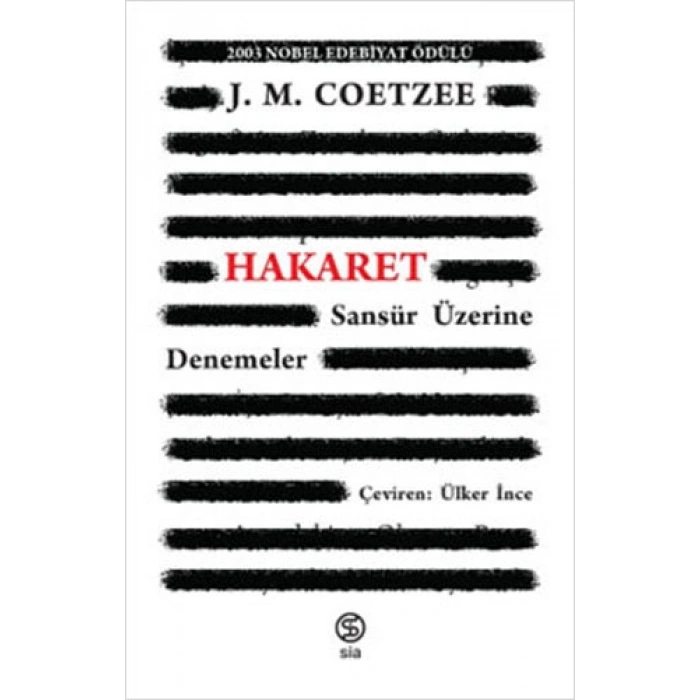 Hakaret - Sansür Üzerine Denemeler