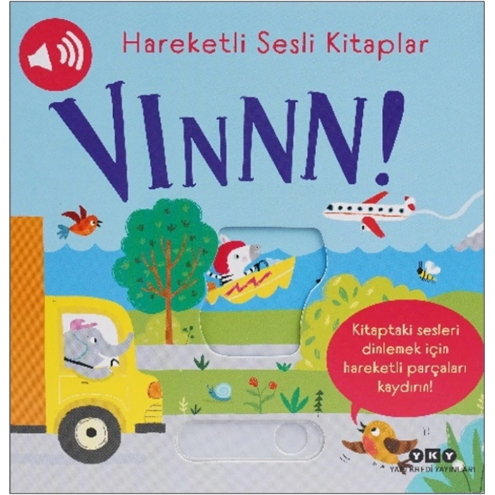 Hareketli Sesli Kitaplar - Vınnn! (Ciltli)
