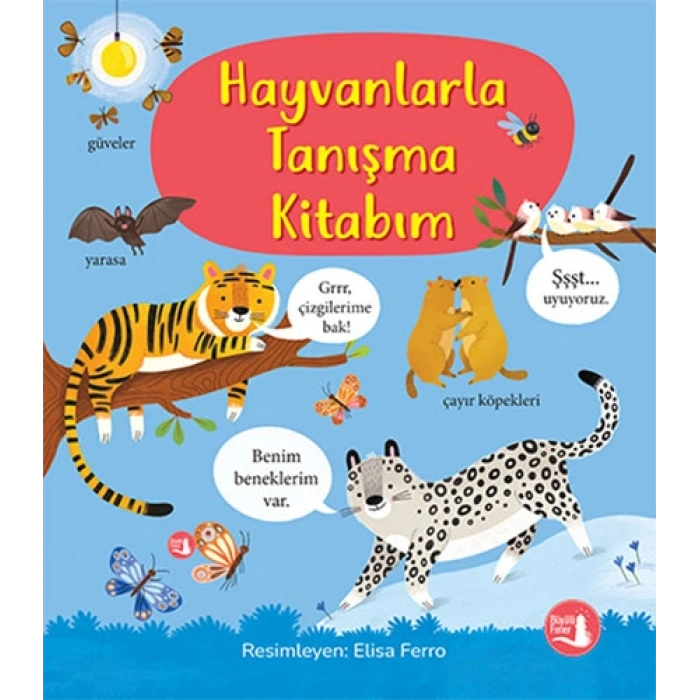 Hayvanlarla Tanışma Kitabım (Ciltli)