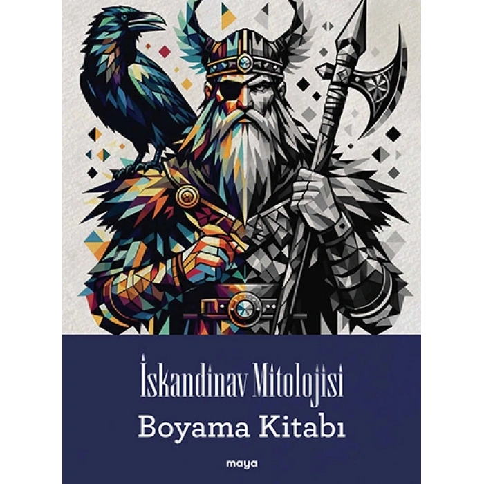 İskandinav Mitolojisi Boyama Kitabı