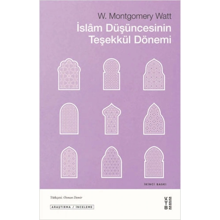 İslam Düşüncesinin Teşekkül Dönemi
