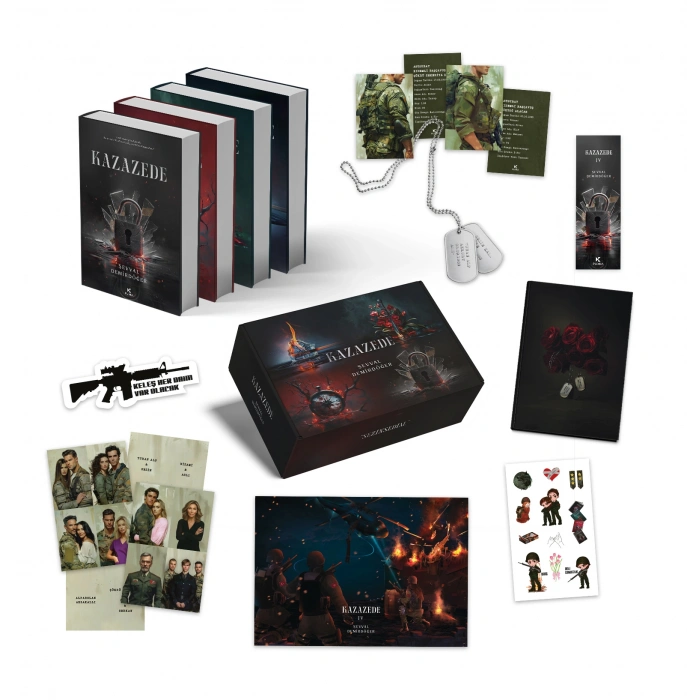 Kazazede Serisi (4’lü Ciltli - Kutulu Set)
