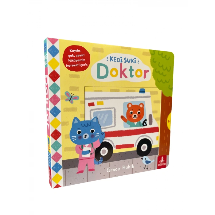 Kedi Suki - Doktor (Ciltli - Hareketli Kitap)