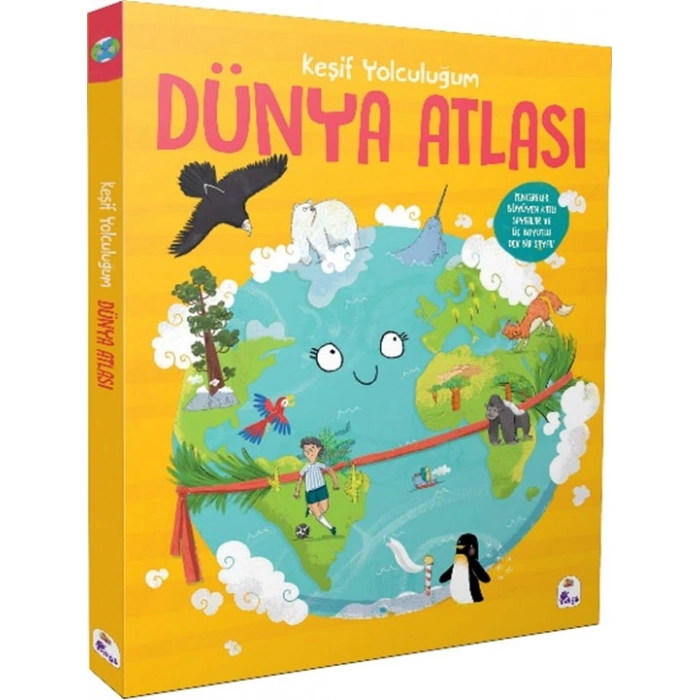 Keşif Yolculuğum - Dünya Atlası (Ciltli)
