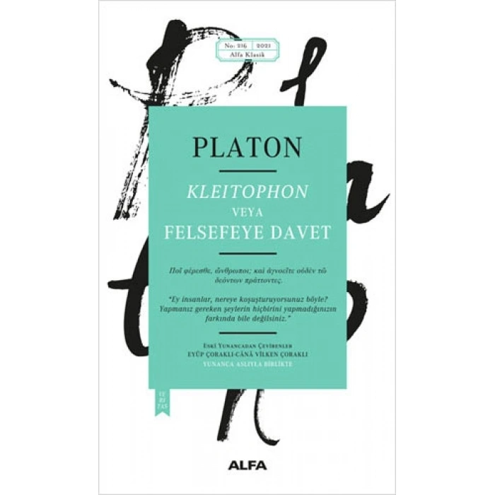 Kleitophon veya Felsefeye Davet
