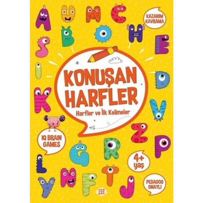 Konuşan Harfler - Harfler ve İlk Kelimeler 4+ Yaş