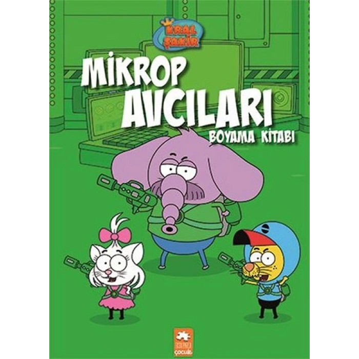 Kral Şakir: Mikrop Avcıları - Boyama Kitabı