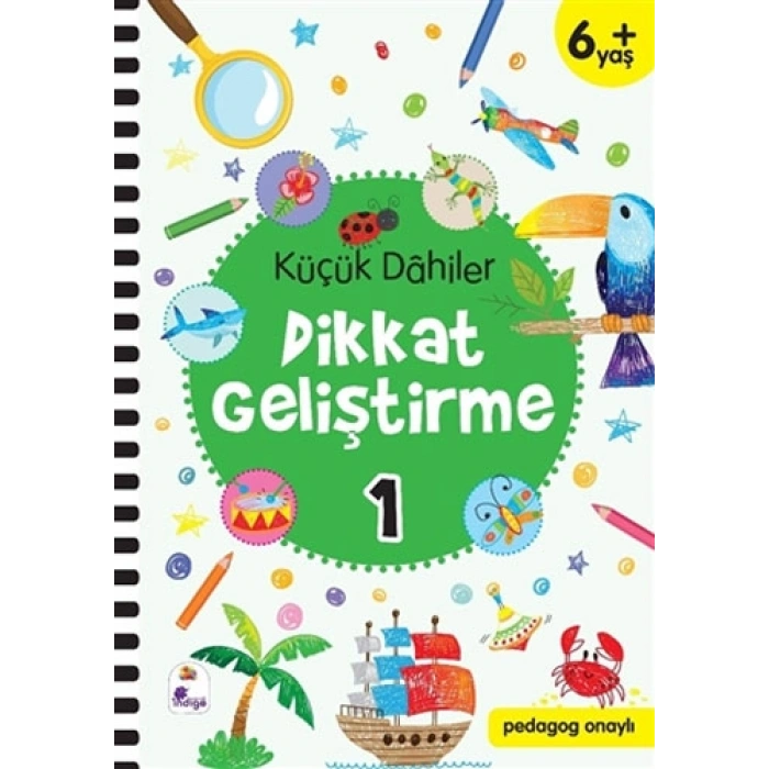 Küçük Dahiler Dikkat Geliştirme 1 (6+ Yaş)