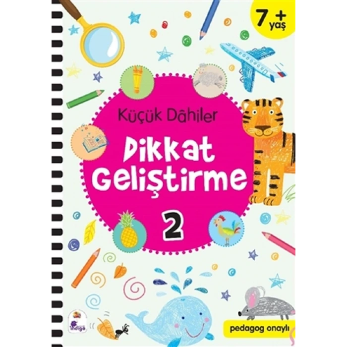 Küçük Dahiler Dikkat Geliştirme 2 (7+ Yaş)