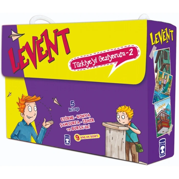 Levent Türkiye’yi Geziyorum 2 - 5 Kitap Takım