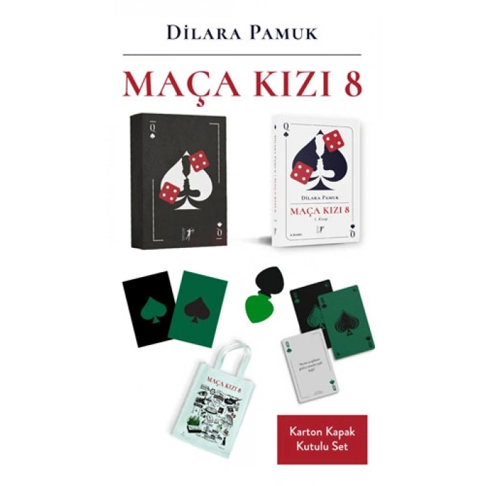 Maça Kızı 8 - 1. Kitap (Karton Kapak - Kutulu Set)