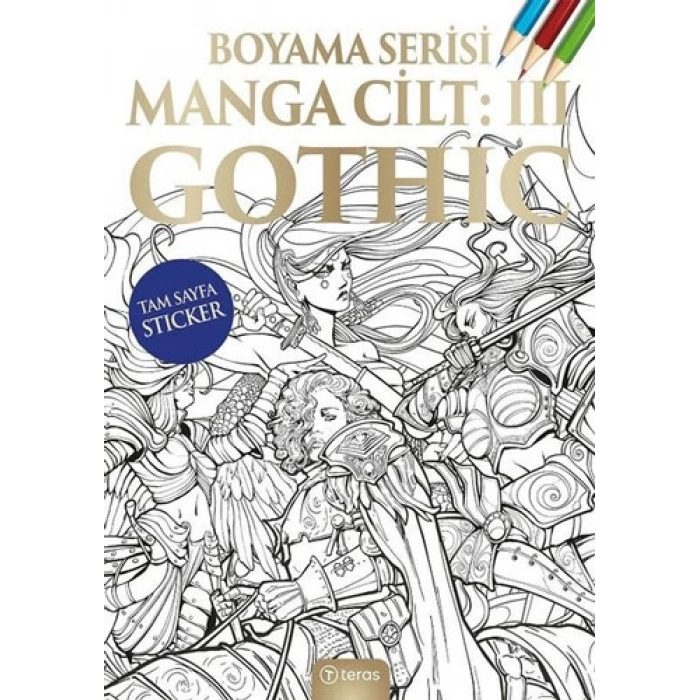 Manga Boyama Cilt 3 - Gothic