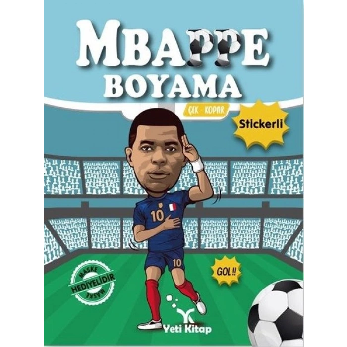Mbappe Boyama Kitabı