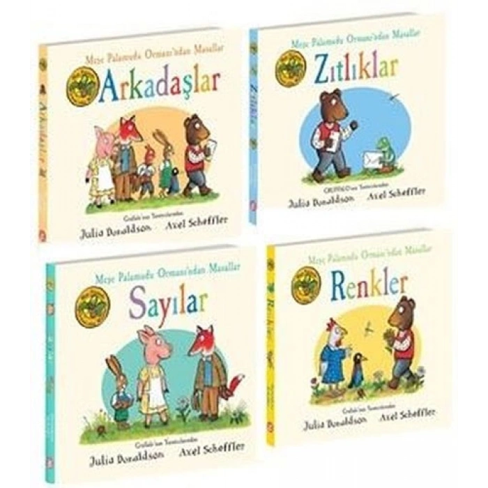 Meşe Palamudu Ormanından Masallar - 4 Kitap Takım