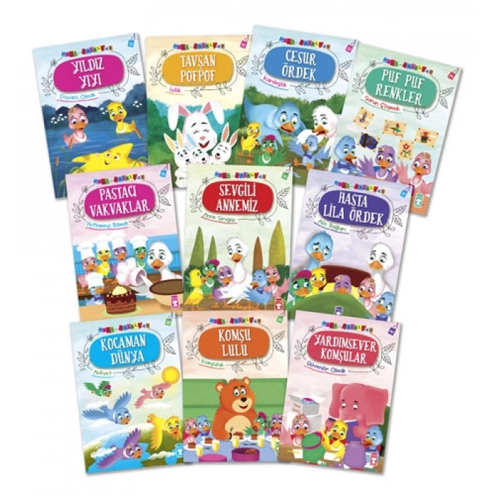 Mini Masallar 4 Set -10 Kitap Takım
