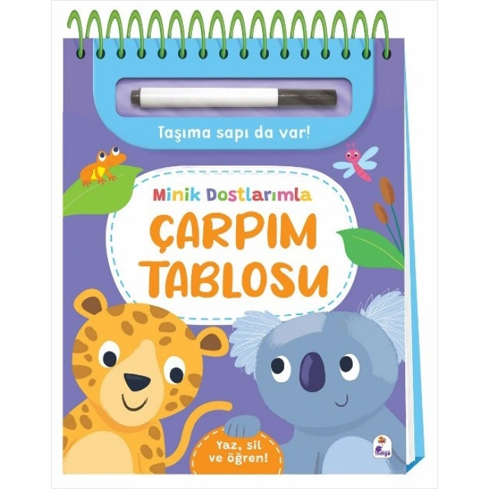 Minik Dostlarımla Çarpım Tablosu (Ciltli)