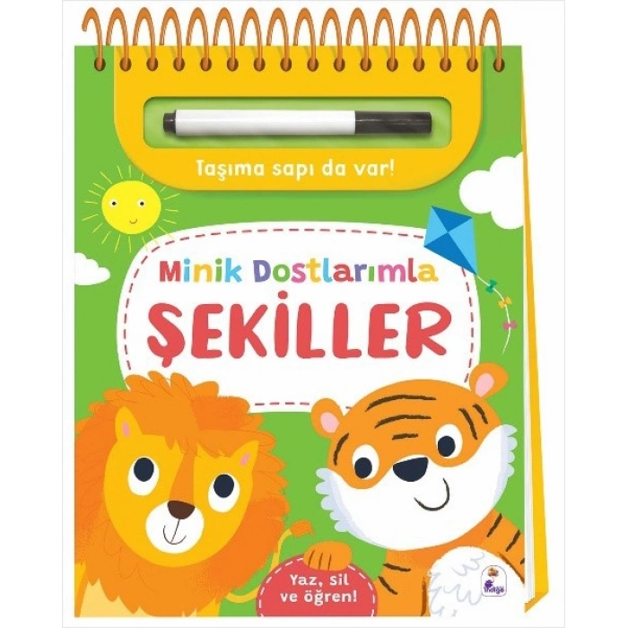 Minik Dostlarımla Şekiller (Ciltli)