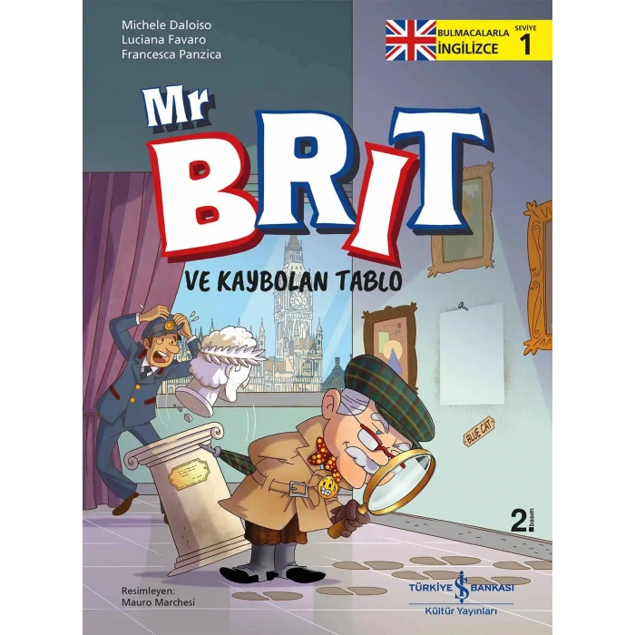 Mr Brit ve Kaybolan Tablo – Bulmacalarla İngilizce 1