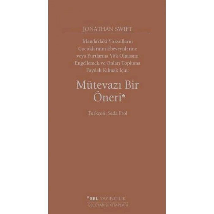 Mütevazı Bir Öneri