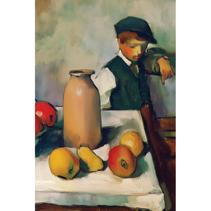 Nesin Defter Çizgili - Cezanne Tarzında