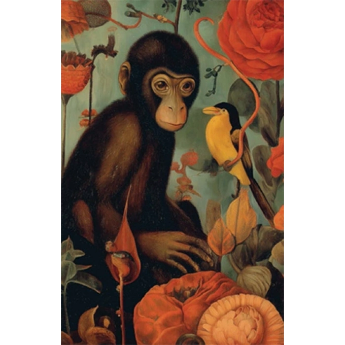 Nesin Defter Çizgili - Frida Tarzında