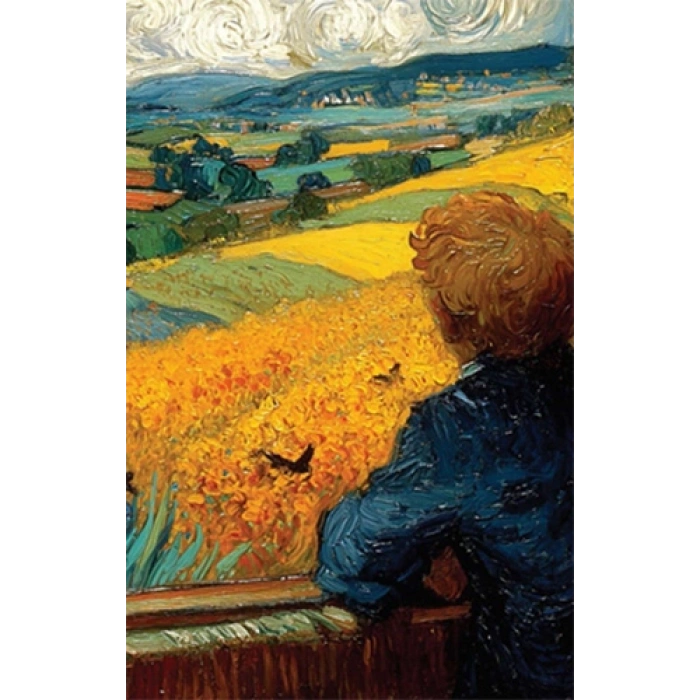 Nesin Defter Çizgili - Van Gogh Tarzında